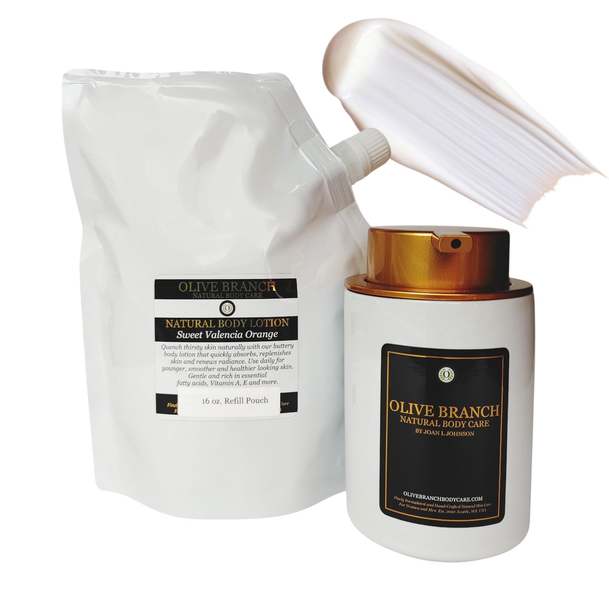 Natural Body Lotion: Valencia Orange